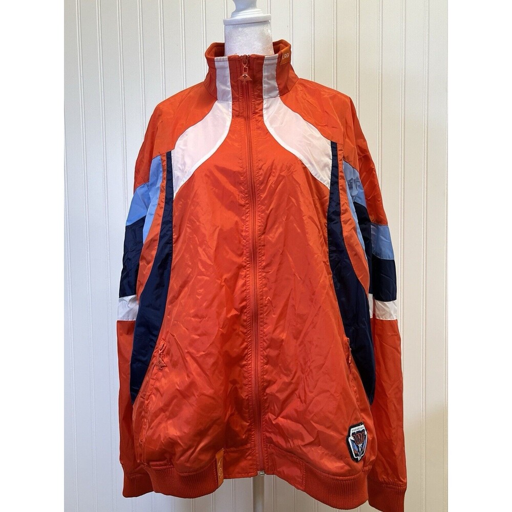 Vintage Retro "Lifted Research Group" LRG‎ BRIDPLAY Track Windbreaker Jacket 2XL